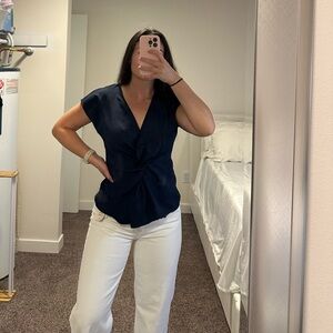 Express Navy Women's Blouse